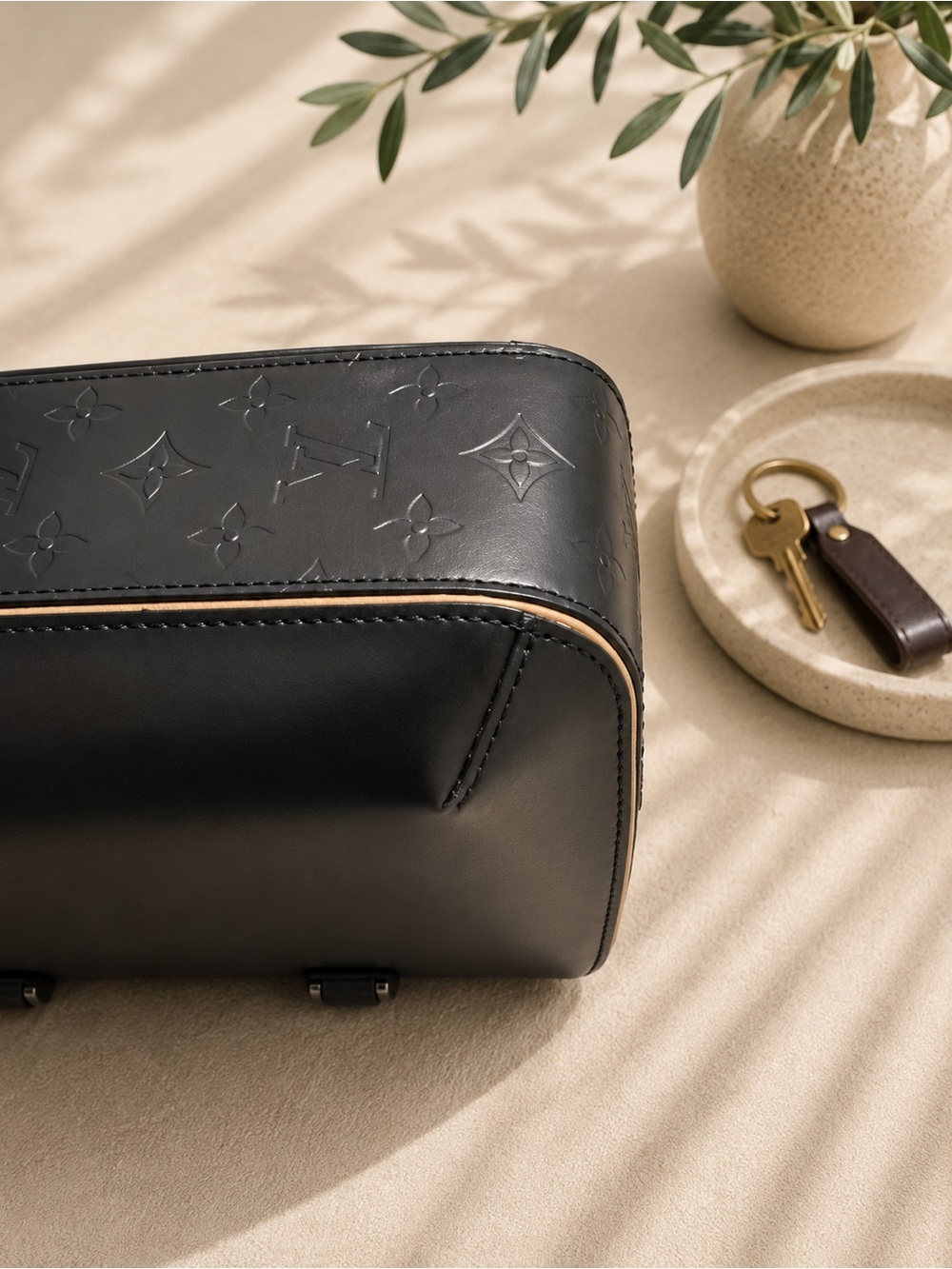 Authentic Louis Vuitton Marden Monogram Mat Graphite Business Bag Briefcase - Picture 11 of 16
